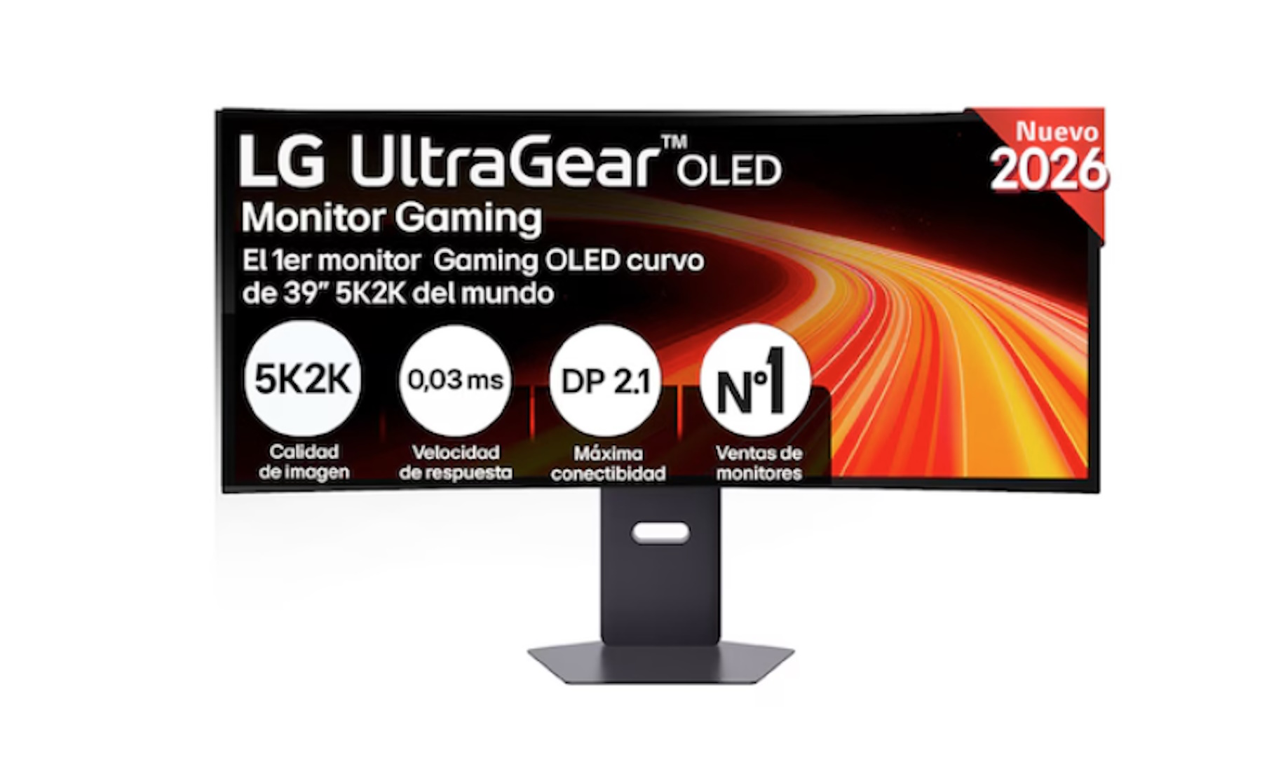 LG UltraGear 39GX950B pantalla frontal