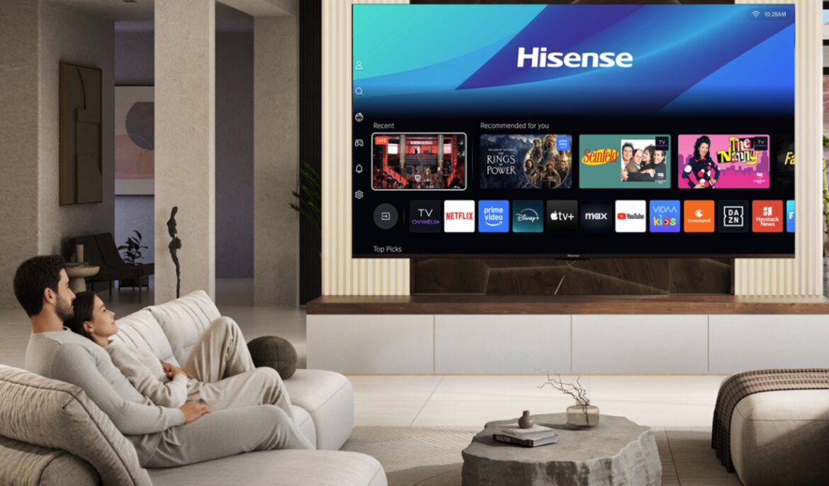 Hisense RGB MiniLED salón
