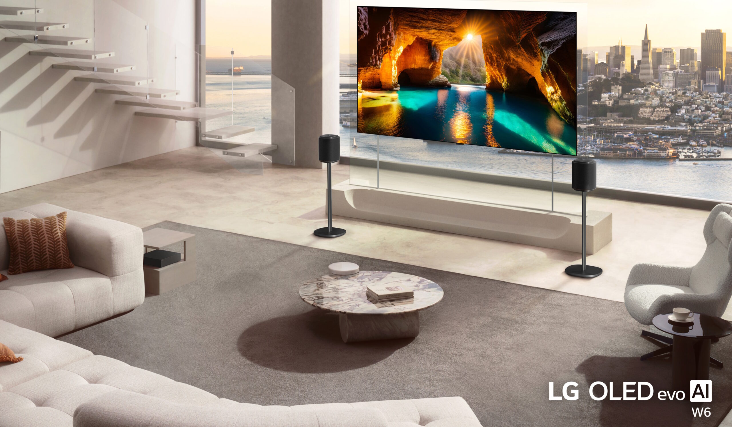 LG OLED evo W6_1 salón
