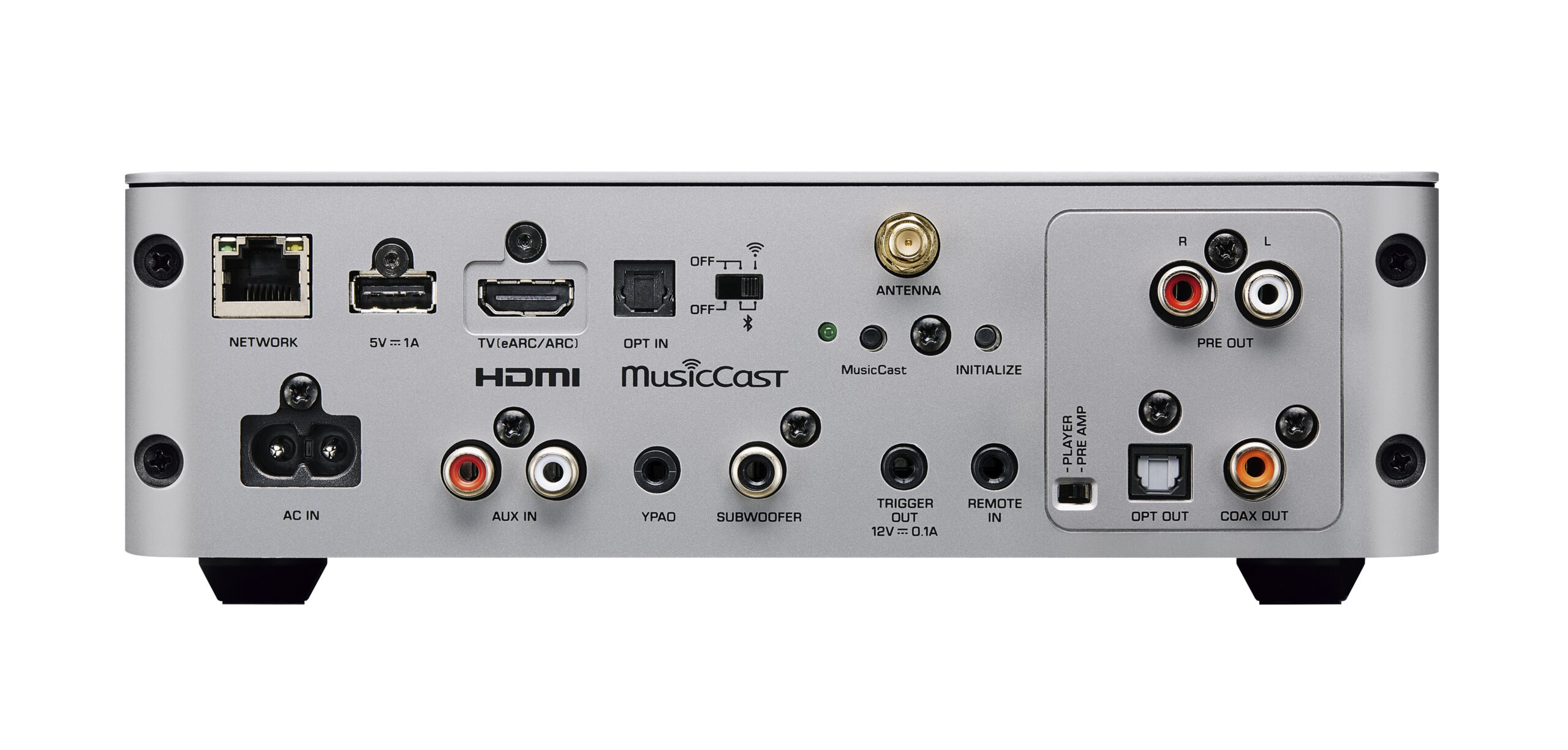 Yamaha WXC70A conectividad